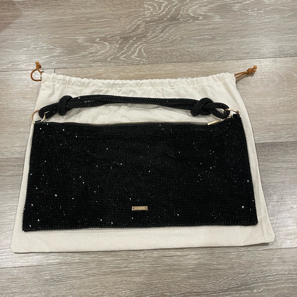 Cult Gaia Black Beaded Wristlet - Picture 2 of 5